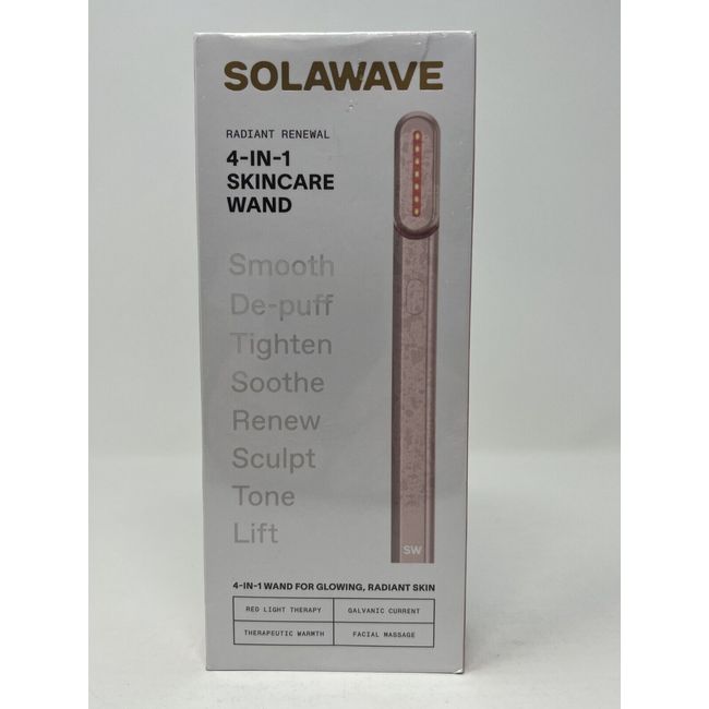 Solawave 4-in-1 Radiant Renewal Skincare Wand Brand New