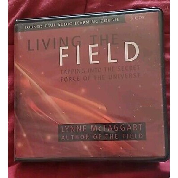 Autographed Living The Field By Lynne McTaggart 6 Audio CD Set Audiobook  2007