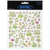 Tattoo King Multi-Colored Stickers-Spotted Frogs