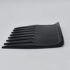 Professional Mens Styling Comb, Anti-Static Pompadour Streaker Comb Texture Wide Tooth Comb for Hairstyling Shaping Wet Pick Hairdressing Comb, Black