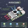 iRasptek basic kit for Raspberry Pi 5 8GB RAM with Red&White Case and Active Cooler
