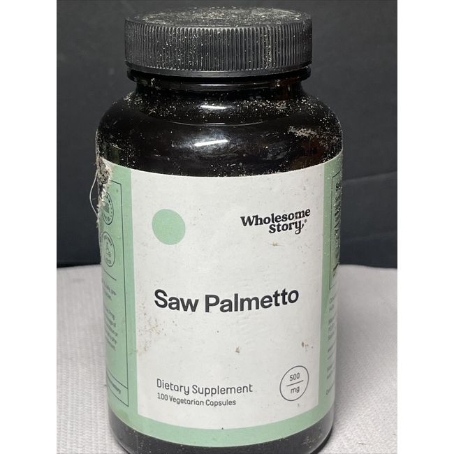 Saw Palmetto 500mg 100 Capsules Exp. 03/2024