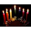 White Magic Set TAROT CRYSTALS CANDLES BLACK SALT GENUINE 