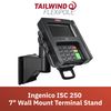 ENS Tailwind Ingenico ISC 250 7" Wall Mount Terminal Stand, Black