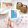 Stampcolour Printable Vinyl Sticker Paper,Transparent 30 Clear Self-Adhesive ...
