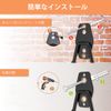 EvKasoku EV Cable Hook, EV Charging Electric Car Charger Cable Holder EV Cable Storage with Hook Garage Hook