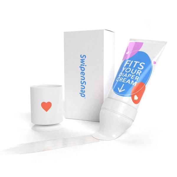 SwipenSnap "As Seen On Shark Tank" US Patented One Hand Diaper Cream Applicator New Version