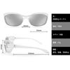 FEISEDY B1050 Pollen Glasses, Sunglasses, Men's, Color Changing Dimmable, Polarized Glasses, Women's, Windproof, Dustproof, Casual, UV Protection, Protective Glasses, Droplet Infection Prevention, Viruses, Pollen Fever, Ultra Lightweight, Unisex, Transpar
