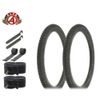 Alta PERFORMANCE BICYCLE 20X 1.75 BMX DURABLE TIRES BLACK COMP III TREAD 8PC SET