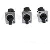 3Pcs RJ45 Waterproof Sockets IP65 Ethernet Panel Mount RJ45 Connector Black