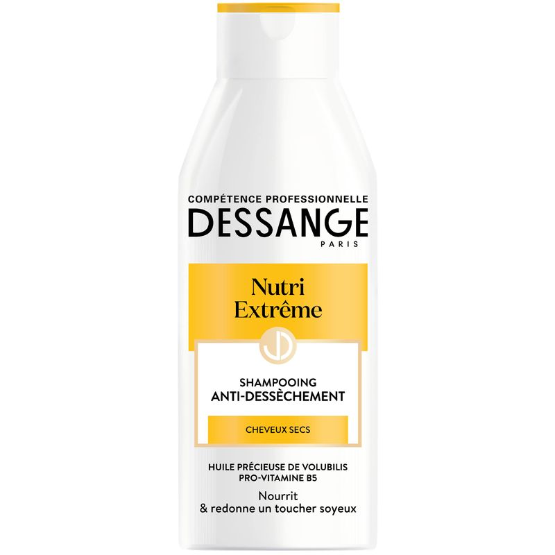 Dessange Nutri-Extrême Shampoo für trockene oder trockene Haare, 250 ml, 1 Stück