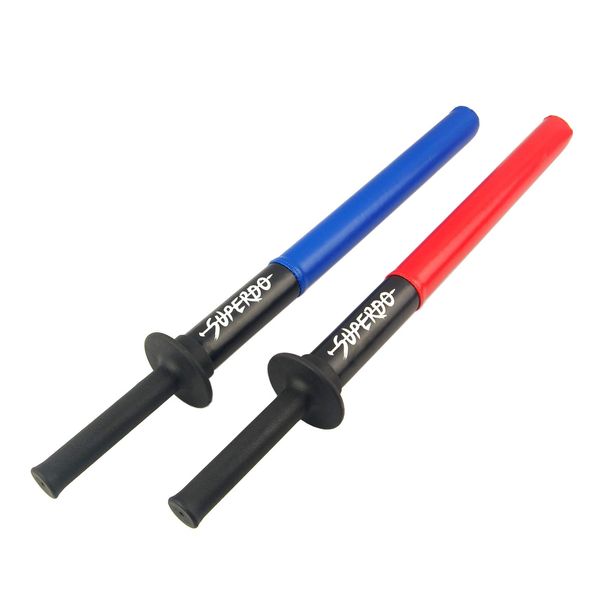 Superdo Set of 2 Foam Sword 27 Inch Overall (Red&Blue, 27)