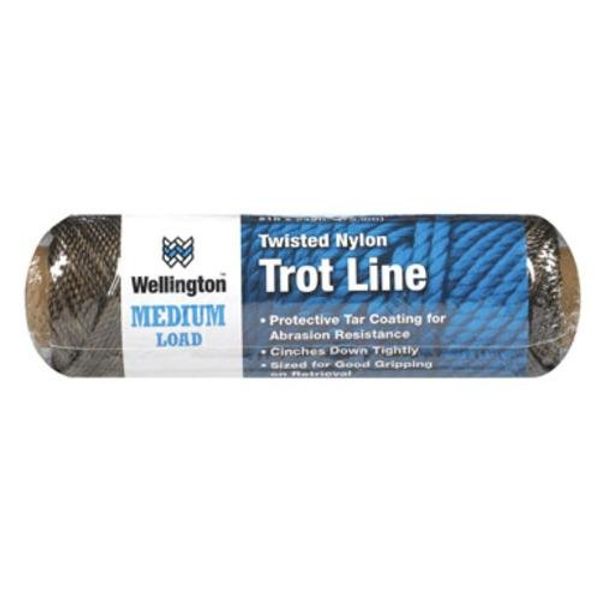 SecureLine G5018Z0249T04 11718 - Number 18 x 249-Feet Tarred Twisted Nylon Catfish DropLine Twine