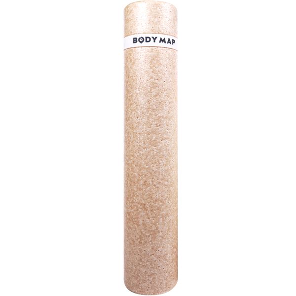 Body Map EPP Foam Roller, Beige