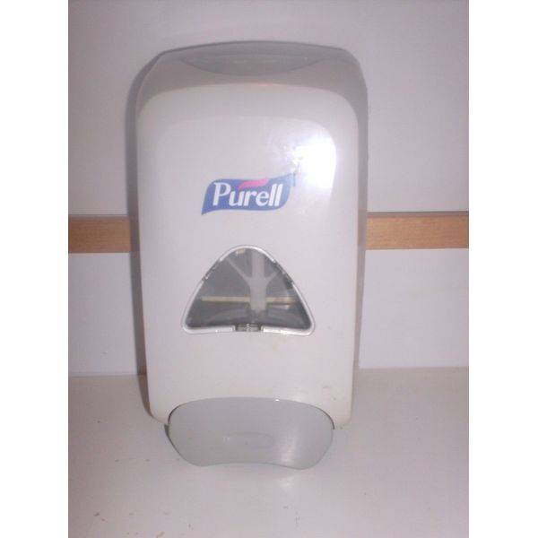 Purell FMX-12 Push-Style Hand Sanitizer Foam Dispenser, Dove Grey