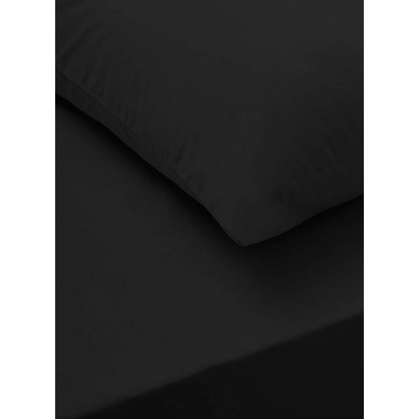 Sapphire collection 300 Thread Count 100% Egyptian Cotton Fitted Sheets BedSheet (Double, Grey)