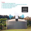 Ultrasonic Based Water Tank Level Indicator and Temperature Sensor without Battery
