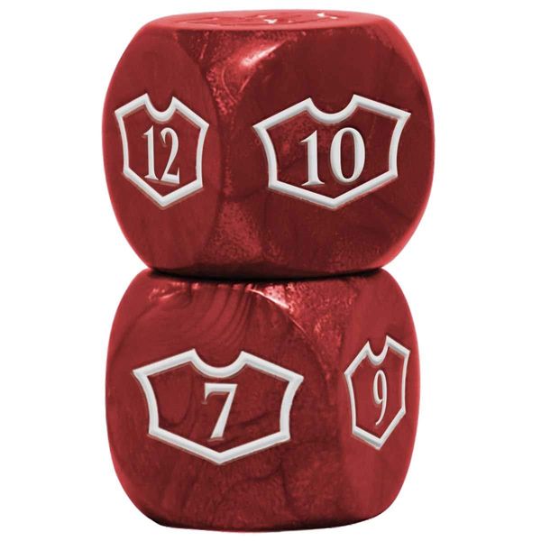 Ultra Pro deluxe 22mm berg treue dice set mit 7-12 für magic: the gathering