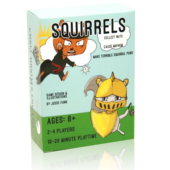 Squirrels! - The Fast Paced Strategy Card Game for Family Game Night