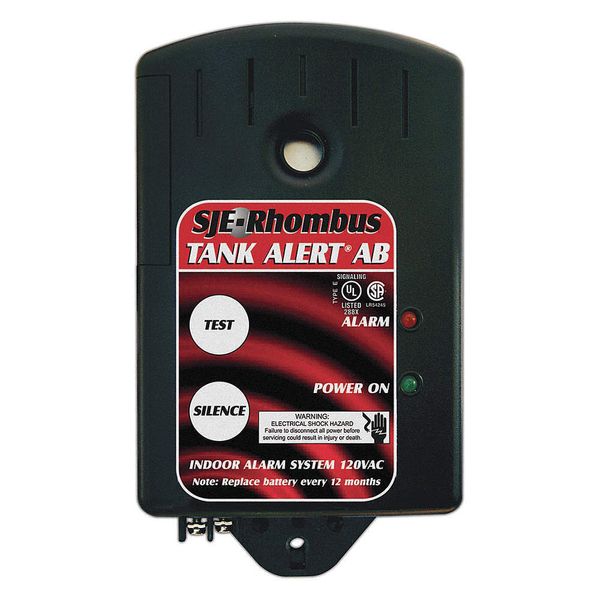 SJE-RHOMBUS 1051132 Level Alarm ,120VAC,Automatic Reset,1A 45EJ36