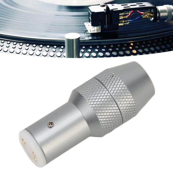 Mokernali 5-poliger Din-Plattenspieler-Buchsenstecker – Vergoldetes Messing – Stabiler Und Sicherer Tonarm-Signalanschluss Für Recorder