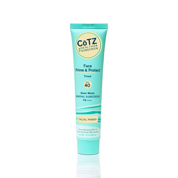 Cotz Face Natural Skin Tone SPF 40, 1.5 Ounce