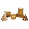 Geometrical Models Set - 6 Shapes, Large Scale - 3 Dimensional - Eisco Labs