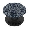 Grey Leopard Cheetah Animal Print PopSockets Swappable PopGrip