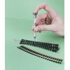 Model Craft PPV2237 / D Metal hand drill with 5 drill variants for miniatures