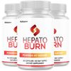 Hepato Burn- Keto & Weight Support- 3 Bottles- 180 Capsules