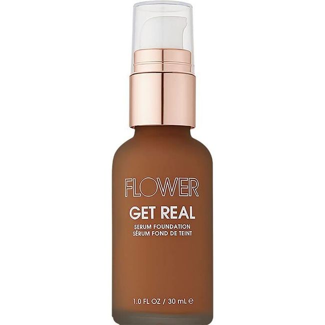 FLOWER BEAUTY Get Real Serum Foundation - Deep Golden, 1 ea