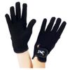 Ovation Child Heart & Horse Gloves,Black,size B 12-14