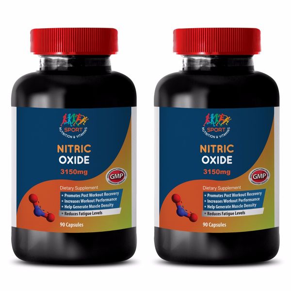 Testo Booster Pills - Nitric Oxide Complex 3150mg - Pro Nitric Oxide 2B