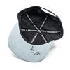 Du Hirsch Bavarian Snapback Cap Kingfisher Gin Dark Grey Felt One Size, darkgray
