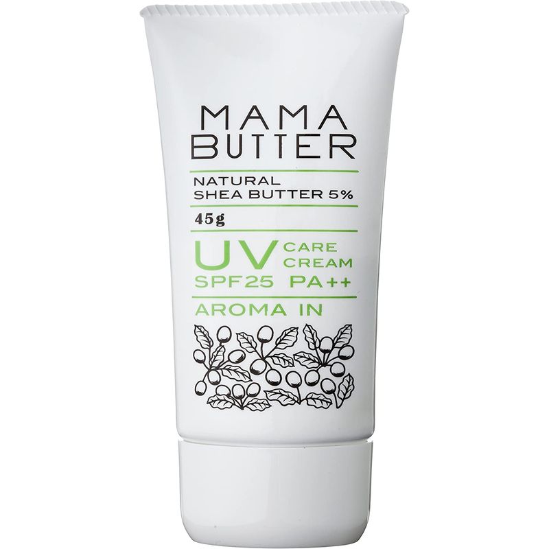 Mama Butter SPF25++ Additive-Free UV Care Cream, Newborns ~ (Aromine ...