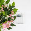 Artificial Flower String Light Fake Rose Vine Floral Indoor Wall Decor 2m/20 LED