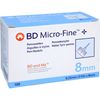 B-D Micro Fine+8 Nadeln 0,25x8mm, 100 St KAN