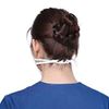 10 Pcs White No Ear Mask Clips, Back-Fix Mask Accessory, Strap Extender, Mask Strap, Clip, Double Mask