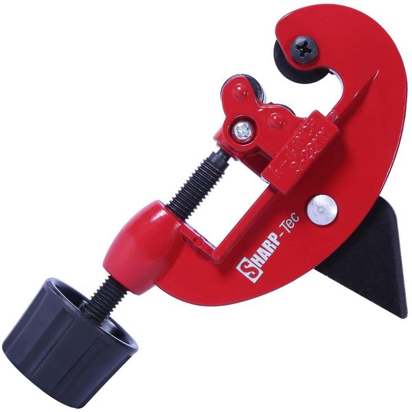 Sharp-Tec 3-28mm Tube Cutter, Adjustable Aluminum Alloy Pipe Cutter for Cutting Copper, Titanium, Brass, and Aluminum Tubing (Tube Cutter)