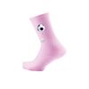 Thorlos Women's Express Yourself Soccer Crew Socks, Pink, Small
