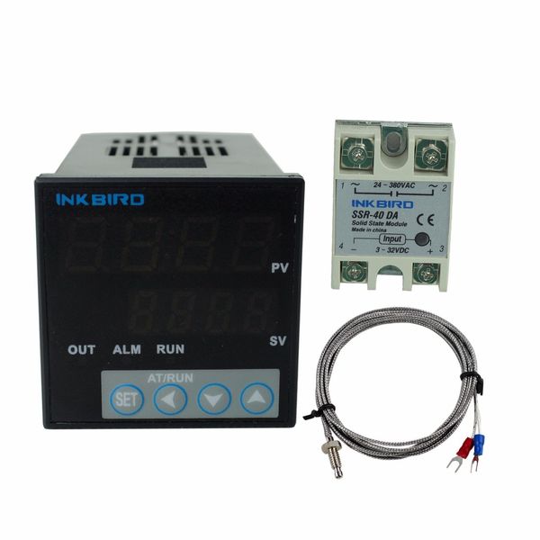 Inkbird Digital PID Temperature Controller 106VH + K SENSOR + 40A SSR 100-240V