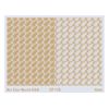 Low Relief Texture Plate Kayo Design - 1 Pc.