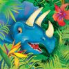 Unique Party 58312 - Dinosaur Party Napkins, Pack of 16
