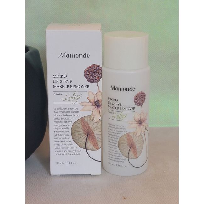 Mamonde - Micro Lip & Eye Makeup Remover - Lotus 3.38 Oz