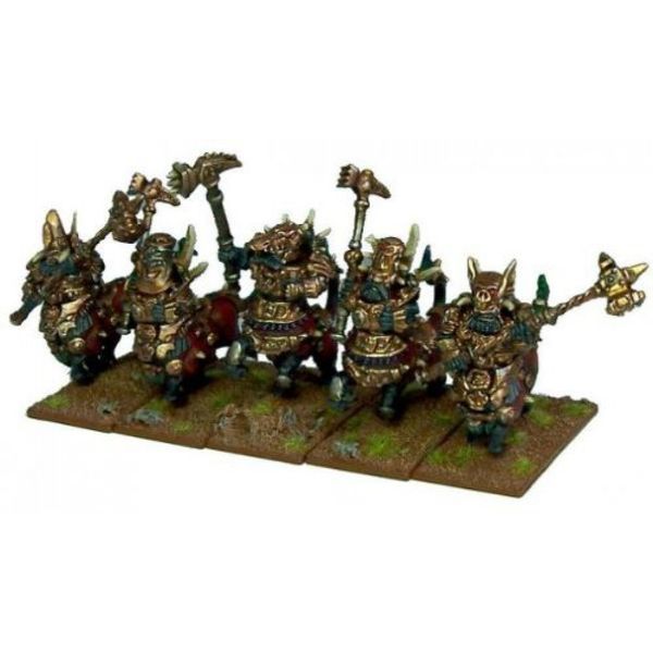 Kings of War - Abyssal Dwarfs Halfbreed Cavalry (10) by Mantic Entertainment