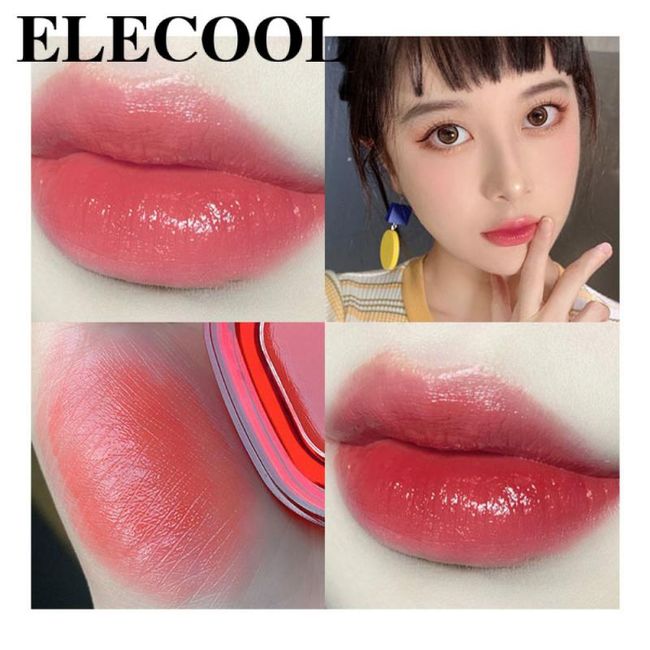 Velvet Matte Lip Glaze Mud Moisturizing Tint Sexy Red Beauty Health Balm Ice Crystal Lipstick 6 Colors