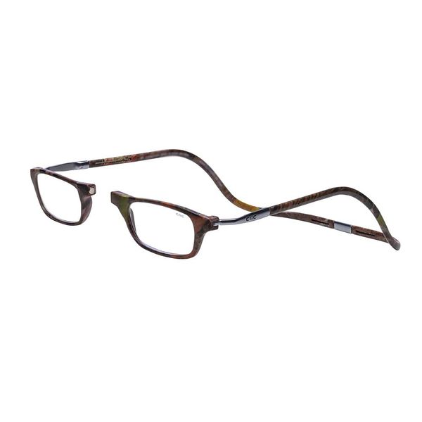 CliC Magnetic Reading Glasses (Expandable), Adjustable Temple, Computer Readers, Original Expandable, (Kings Camo, 3.00 Magnification)