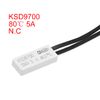 uxcell Normally Close Temperature Switch, 80 Degree Celsius N.C 5A Thermal Switch Thermostat Temperature Control Switch Controller 2pcs