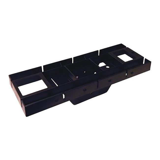 Architectural Mailboxes Plastic Patriot Mailbox Mounting Board, Black, GMB225BAM, Black