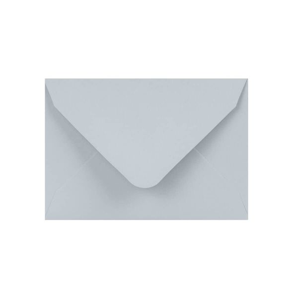 5" x 7" (133x184mm) Coloured Envelopes for Greeting Cards Wedding Invitations & Crafts Pack of 10 (Light Grey)